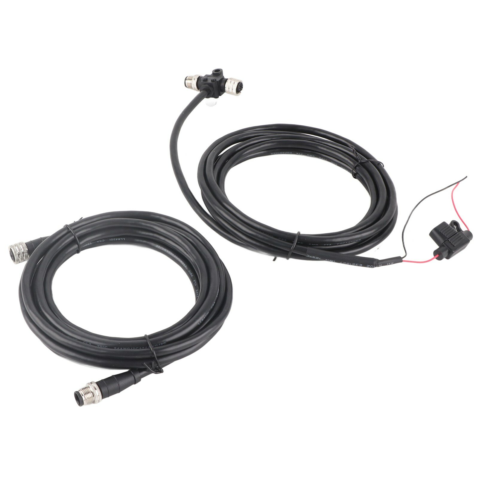 Для стартового комплекта NMEA2000 T-разъем, кабель питания, мужской и женский резистор, 3-портовый адаптер, IP67, водонепроницаемый для сетей Garmin