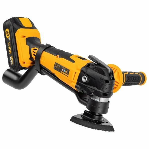 Многофункциональный инструмент аккумуляторный MTL-IB-18-02 Li-Ion 18 В 1.5 А*ч Denzel