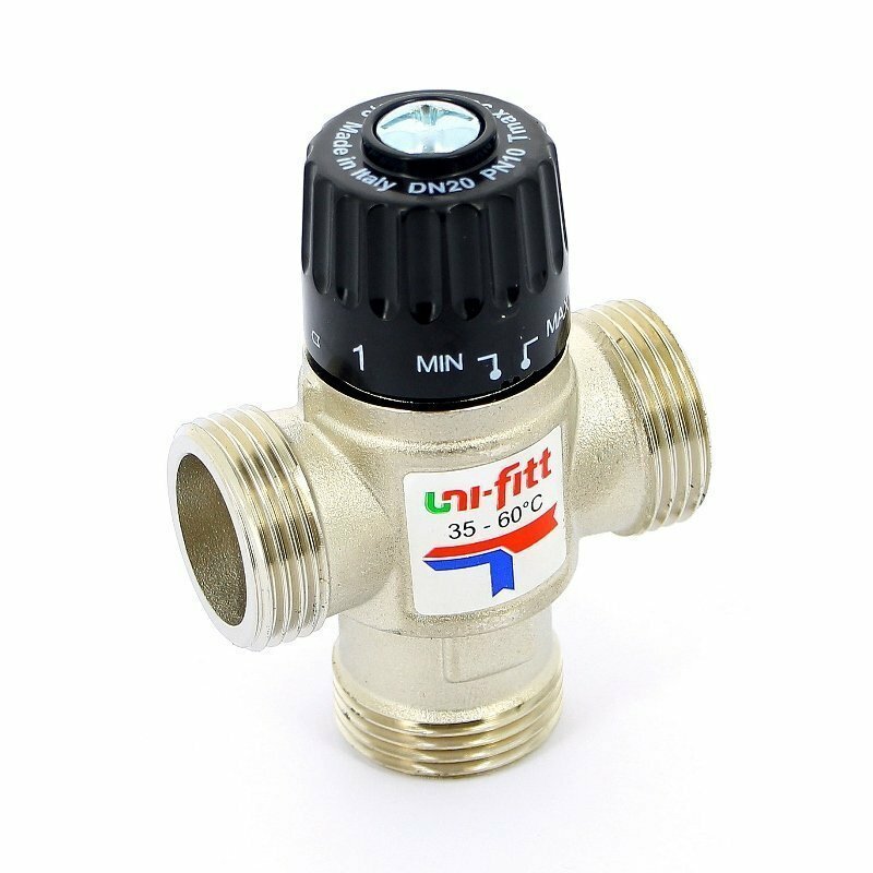 Клапан термосмесительный UNI-FITT НР 1