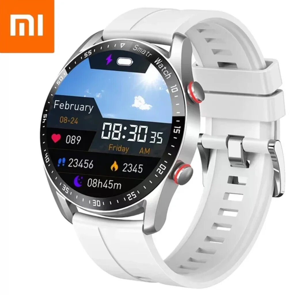 Картинки Xiaomi Smart Watch ECG+PPG AMOLED, Black steel belt