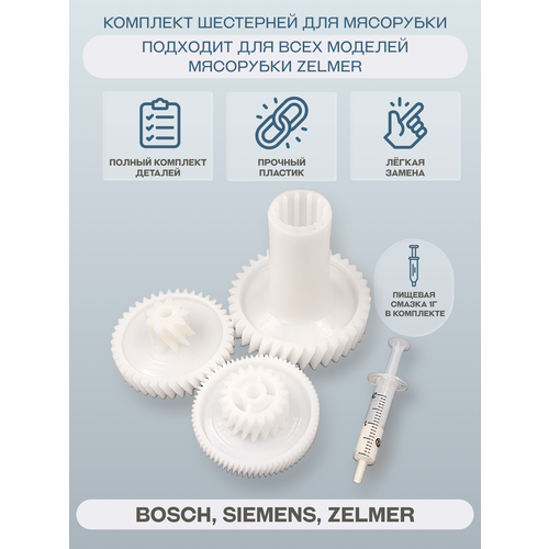 Шестерёнки для мясорубки 644₽