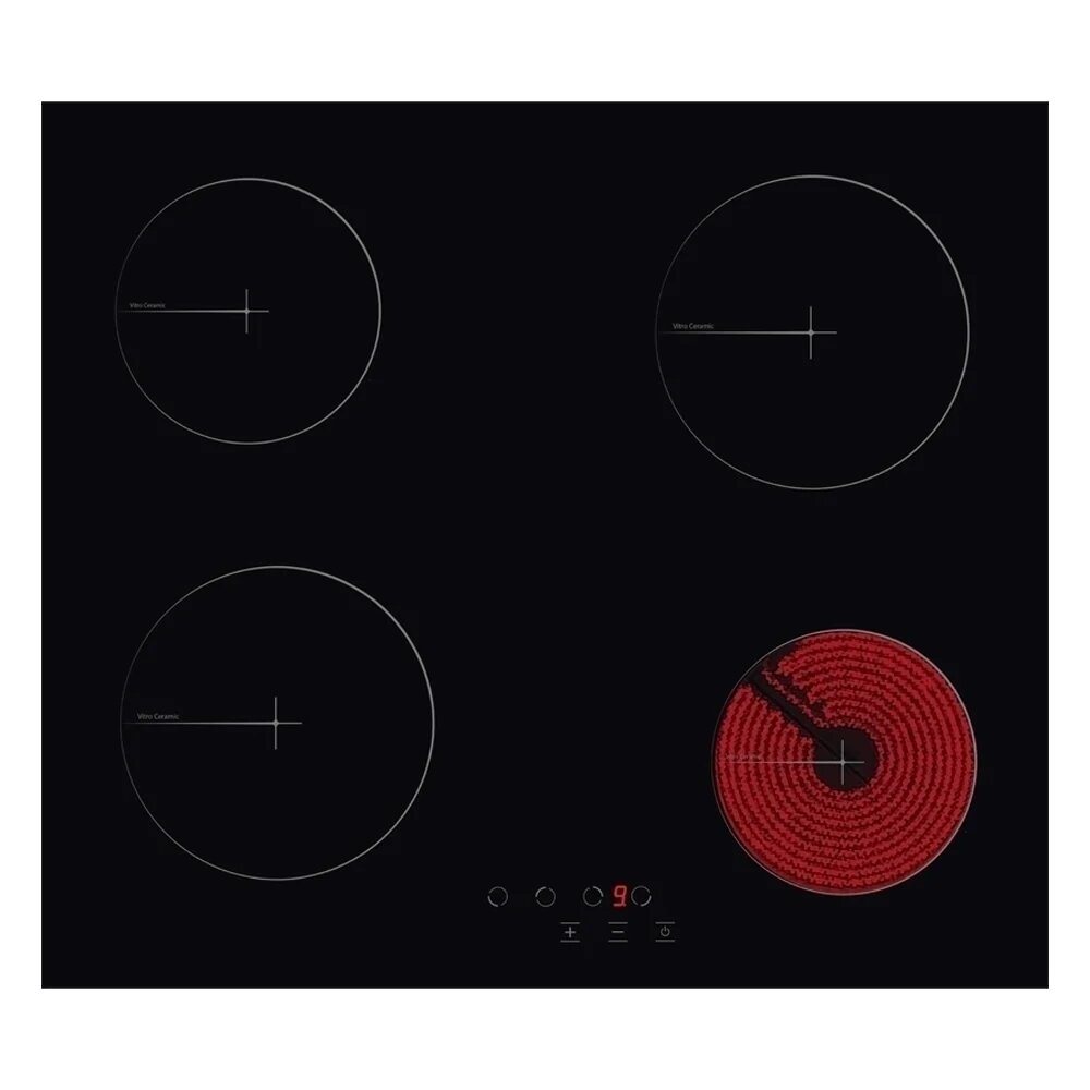 SImfer Электрическая варочная панель, 9 уровней мощности, защита от детей H60D14B000