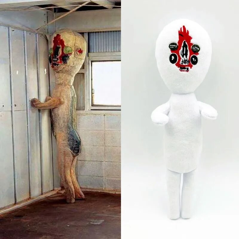 Игрушка-плюшевая кукла SCP 173, высококачественный horror персонаж для игр и уютных вечеров, 30 см