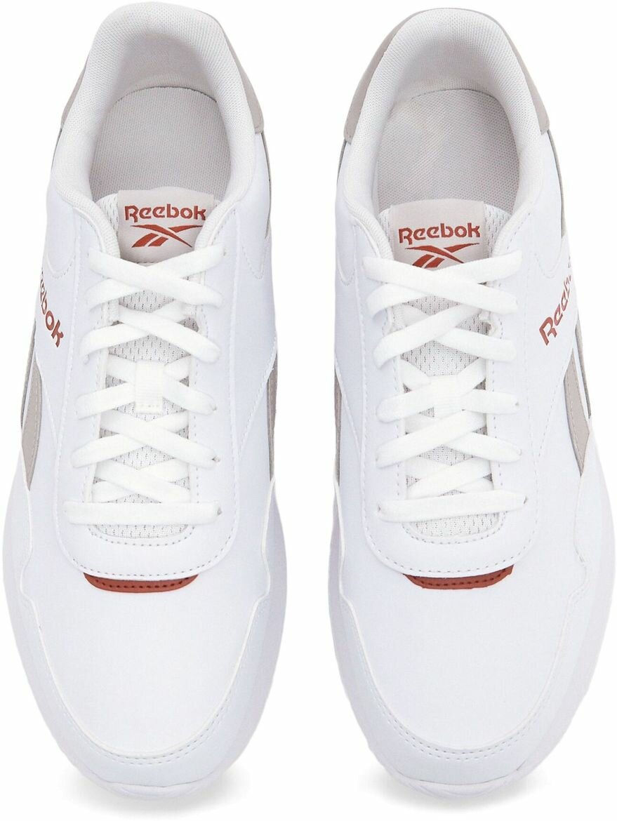 Кроссовки Reebok Jogger Lite, полнота F, размер 6,5 US, белый/серый/красный — фото 1