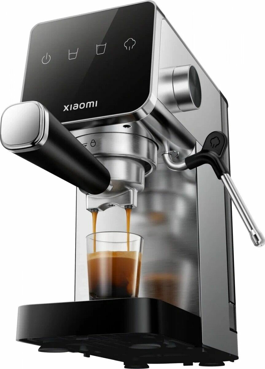 Изображение Кофемашина Xiaomi Semi-automatic Espresso Machine, Silver (CME003)