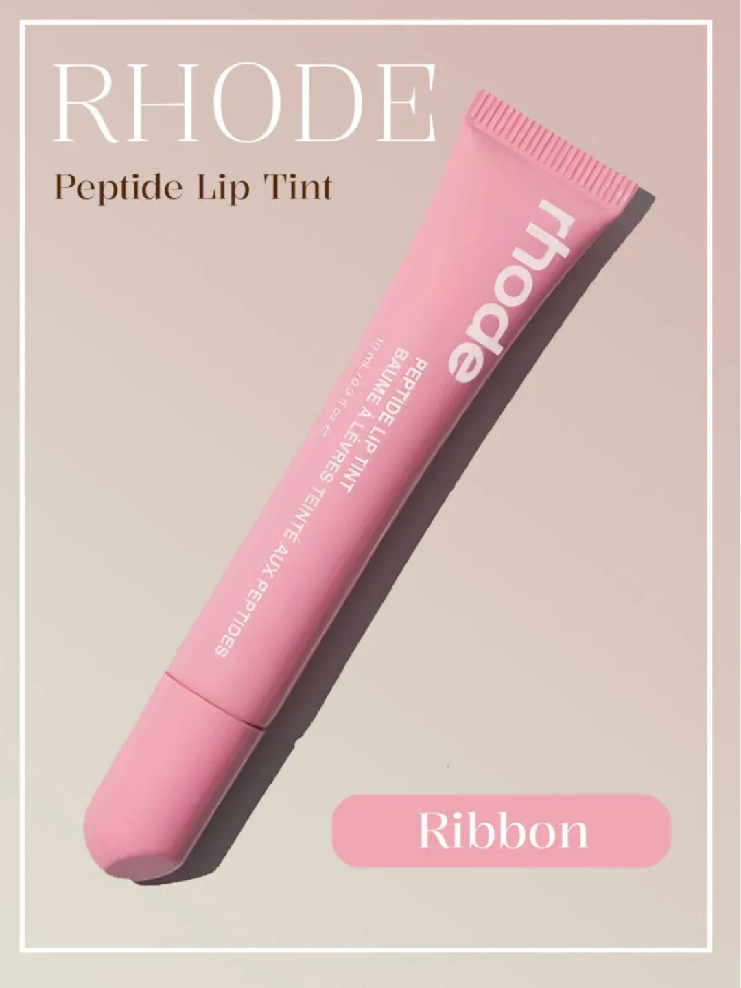 Бальзам для губ Помада Rhode, тонированная, жидкая — фото 1