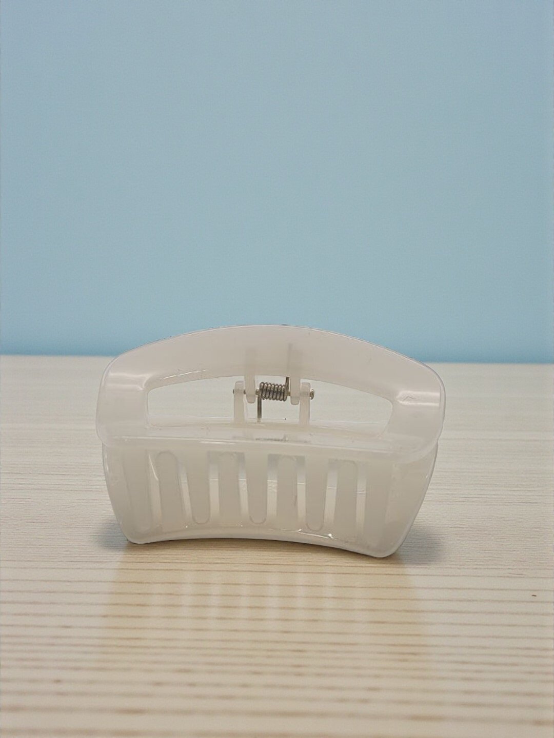 Крабик для волос "Квадрат", высококачественный пластик, для девушек — фото 1