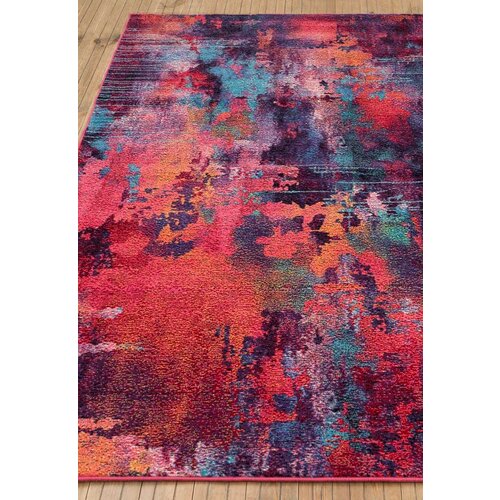 Ковер на пол 1,6 на 2,3 м в спальню, гостиную, разноцветный Hunnu 6A1819-069