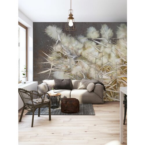 Фотообои флизелиновые на стену Fotooboikin Камыш 300х270 4906₽