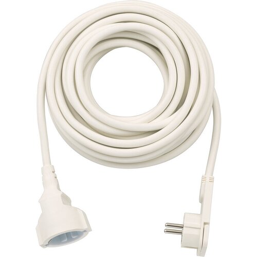 1168980210 Brennenstuhl удлинитель-переноска Extension Cable,10м, кабель белый 1,5мм2, IP20