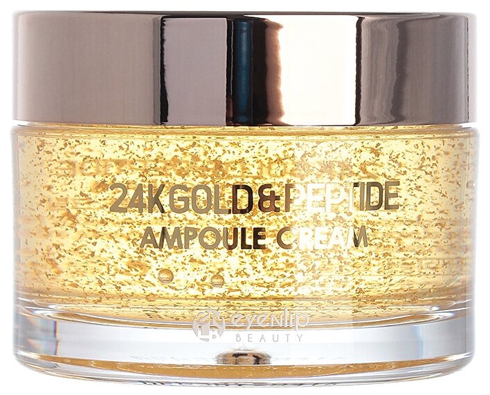 Крем с пептидами и золотом 24 EyeNLip 24K Gold & Peptide Ampoule Cream (50 гр)