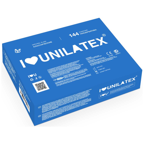 Презервативы Unilatex Natural Plain Классические, 144 шт.