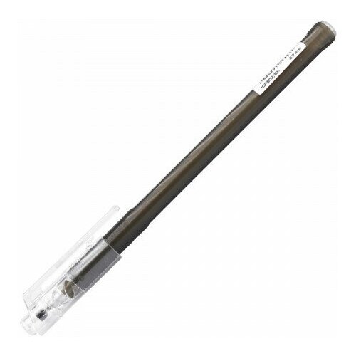 Ручка гелевая, пластиковый корпус, 0,7 мм, черная IGP602/BK