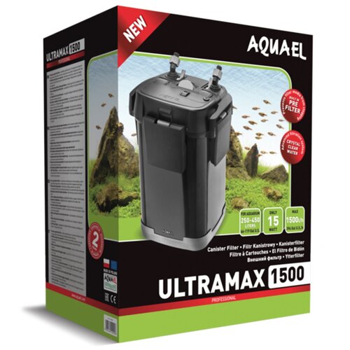 Фильтр внешний AQUAEL ULTRAMAX 1500 (250-400 л.), 1500 лч