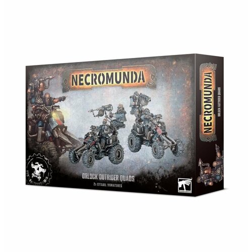 Миниатюры для настольной игры Games Workshop Necromunda: Orlock Outrider Quads 300-98