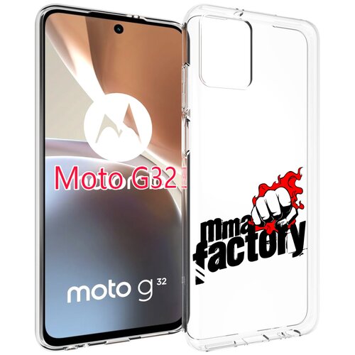 Чехол MyPads Единоборства ММА для Motorola Moto G32 задняя-панель-накладка-бампер