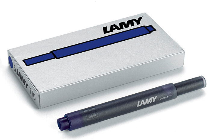 Картриджи LAMY T10 для перьевой ручки, 5 шт./уп, сине-черный