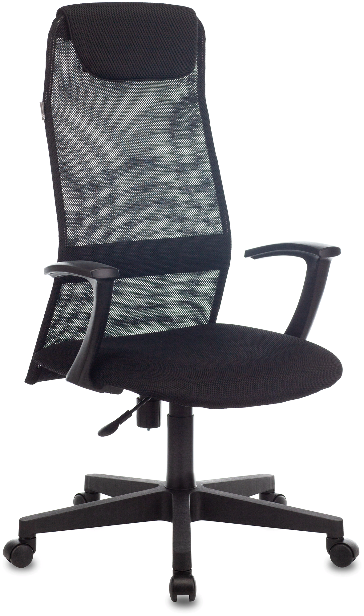 Кресло руководителя "Бюрократ" KB-8 черный, сетка, офисное, компьютерное