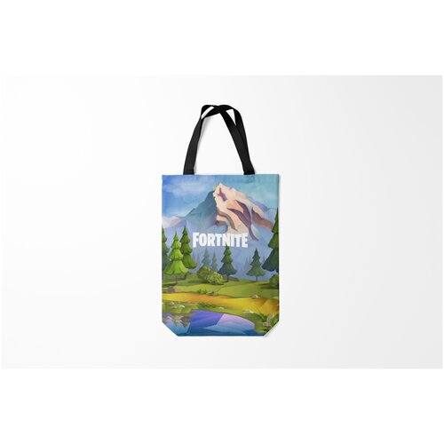 фото Сумка-шоппер / 31х42 см / геймерам / fortnite burnettie