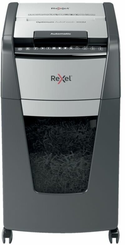 Уничтожитель документов (шредер) Rexel Optimum AutoFeed 300M черный