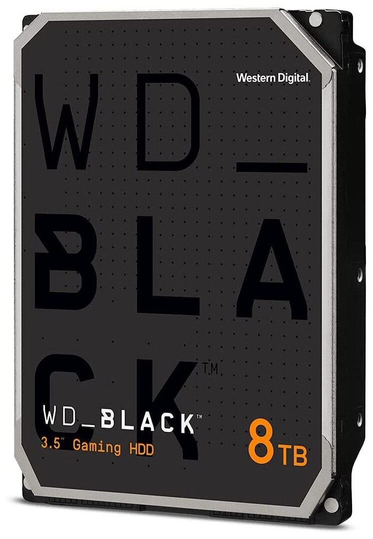 Жесткий диск HDD 8 Тб Western Digital WD Black WD8001FZBX 35 SATA-III