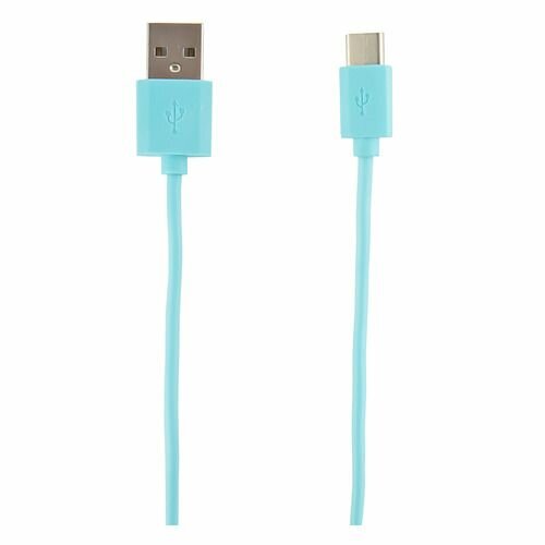 Кабель Redline USB Type-C (m) - USB (m), 1м, синий [ут000011573]