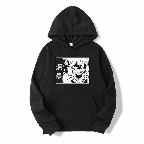 фото Толстовка kaktys team, размер 52, черный