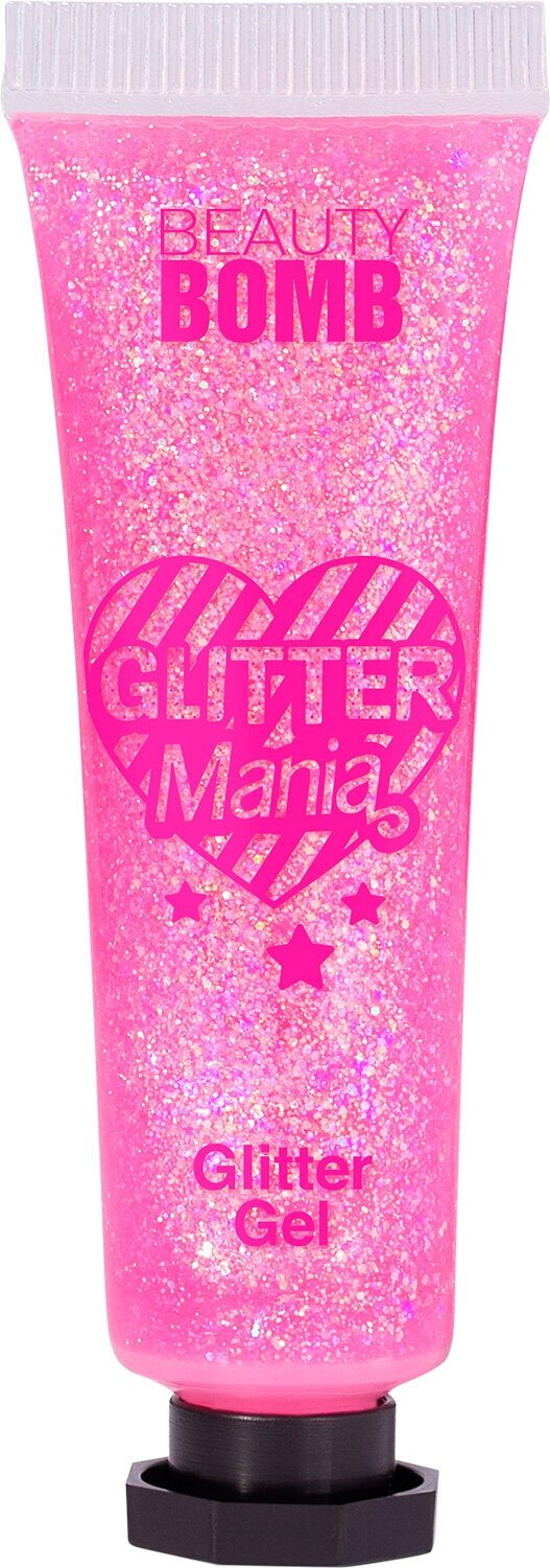 Глиттер гель для лица Beauty Bomb Glitter Mania тон 02