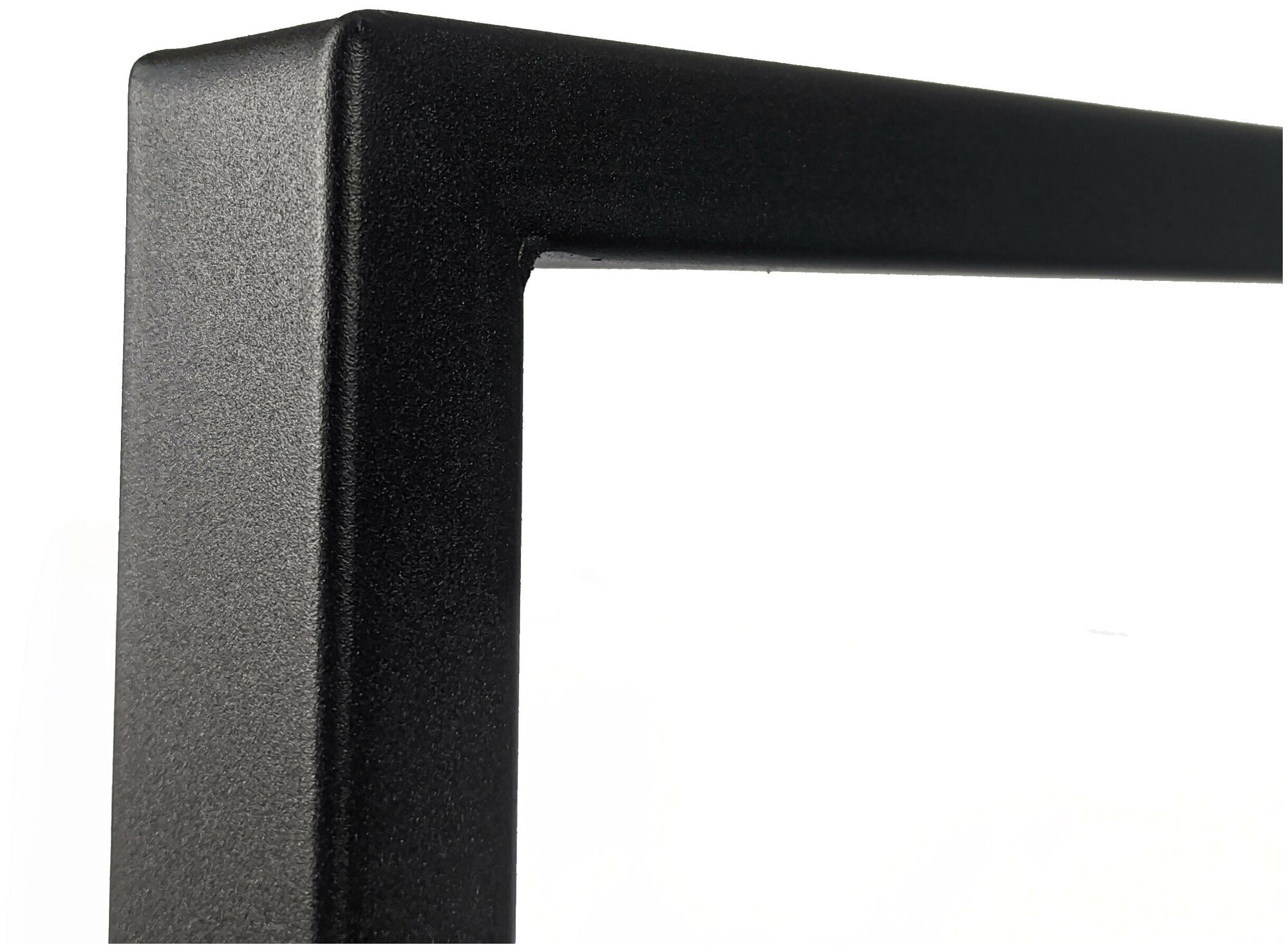 Подстолье для стола из металла лофт Duck&Dog серия 5003 112,5х59,5 см, Черное - фотография № 3