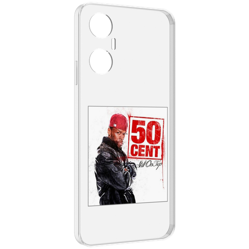 Чехол MyPads 50 Cent - Still On Top для Infinix Hot 20 5G задняя-панель-накладка-бампер