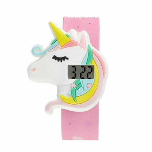 Часы наручные электронные детские Единорог ремешок силикон 42100₽