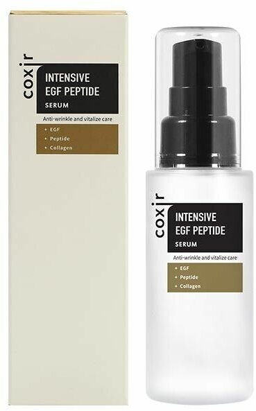Сыворотка с пептидами и Egf для регенерации кожи Coxir 50мл Noksibcho Cosmetic Co.,Ltd - фото №6