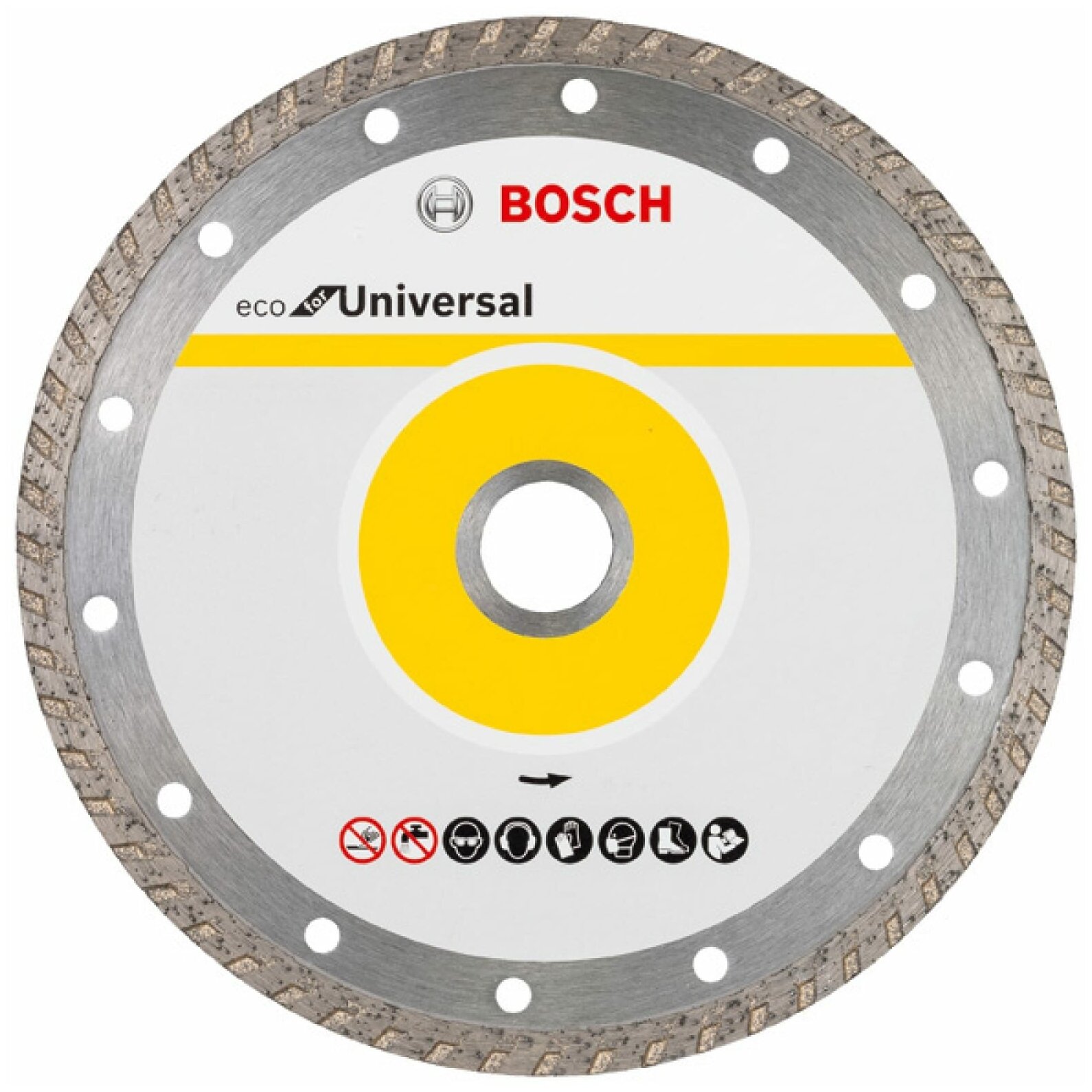 Диск алмазный ECO Universal Turbo (115х22.2 мм) Bosch 2.608.615.036