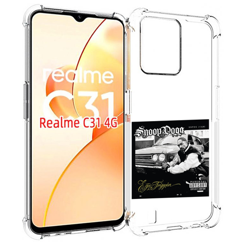 Чехол MyPads Snoop Dogg EGO TRIPPIN’ для OPPO Realme C31 задняя-панель-накладка-бампер чехол mypads snoop dogg ego trippin’ для realme gt neo3t задняя панель накладка бампер