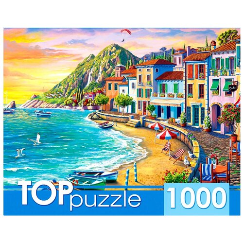 Пазл TOP Puzzle 1000 деталей: Курортный город на закате