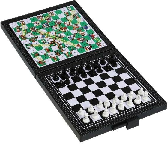 Набор игр Играем вместе Шахматы и игра-ходилка, 2 в 1 (1704K634-R)