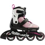 Детские роликовые коньки Rollerblade MICROBLADE pink/white 2023 - изображение