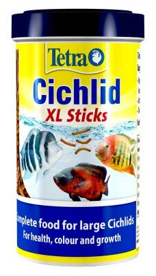 Корм для рыб Tetra Cichlid XL Sticks 500мл палочки - фотография № 5