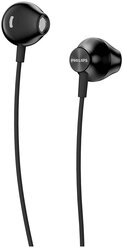 Наушники Philips TAUE100, mini jack 3.5 mm, черный