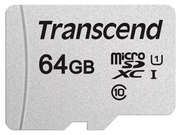 Карта памяти Transcend micro SDXC 64Gb 300S UHS-I U1 A1 (100/20 Mb/s)