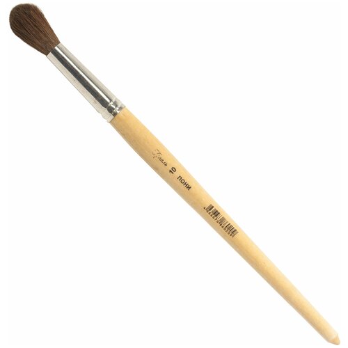 Кисть грааль, пони, живописная (1 штука), круглая, №10, КХП№10