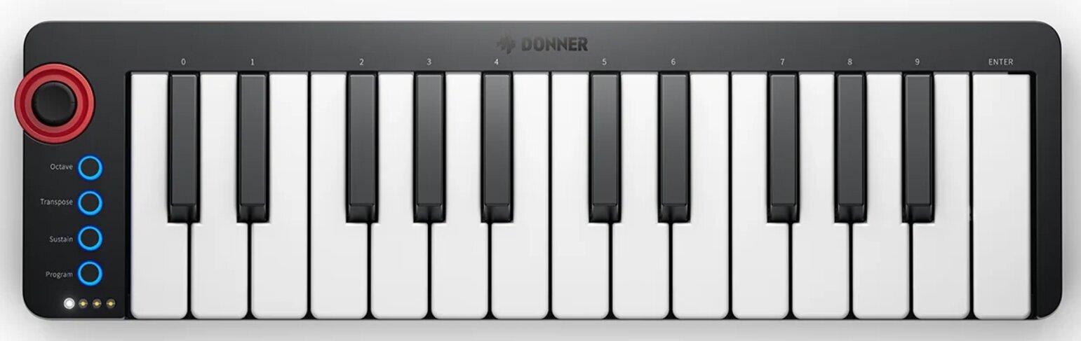 MIDI клавиатура Donner Music N-25