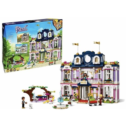 Конструктор Friend Френд Гранд-отель Хартлейк Сити 60145 1320 деталей lego 41101 гранд отель в хартлейк сити