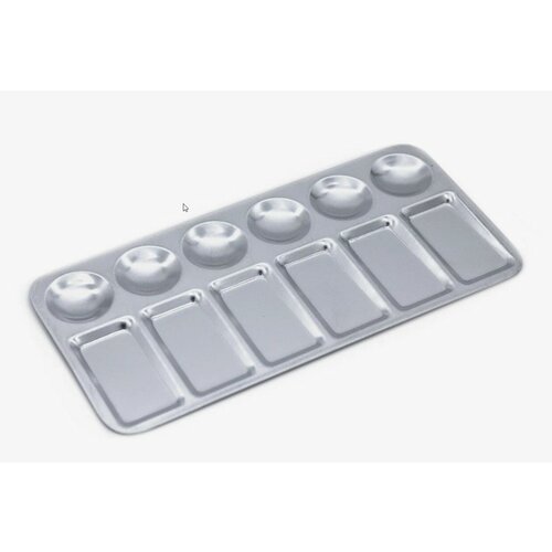 Палитра прямоугольная 12 ячеек 16705-1 350₽