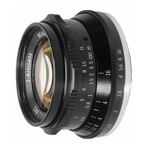 Объектив 7Artisans 35mm F12 Fujifilm X 849000₽