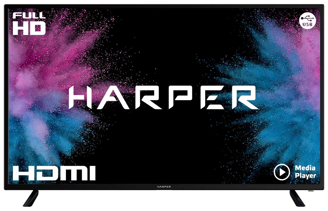 43" Телевизор HARPER 43F660T 2016 LED HDR