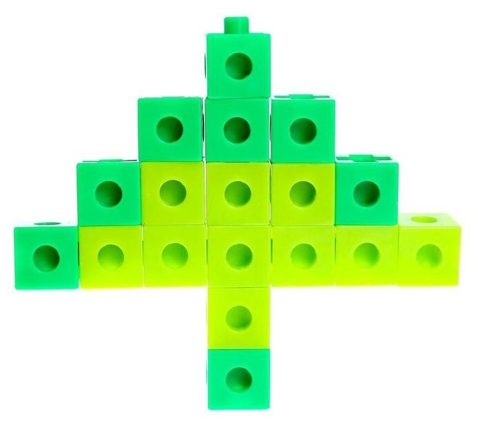 Развивающий конструктор «Кубики» 100 деталей