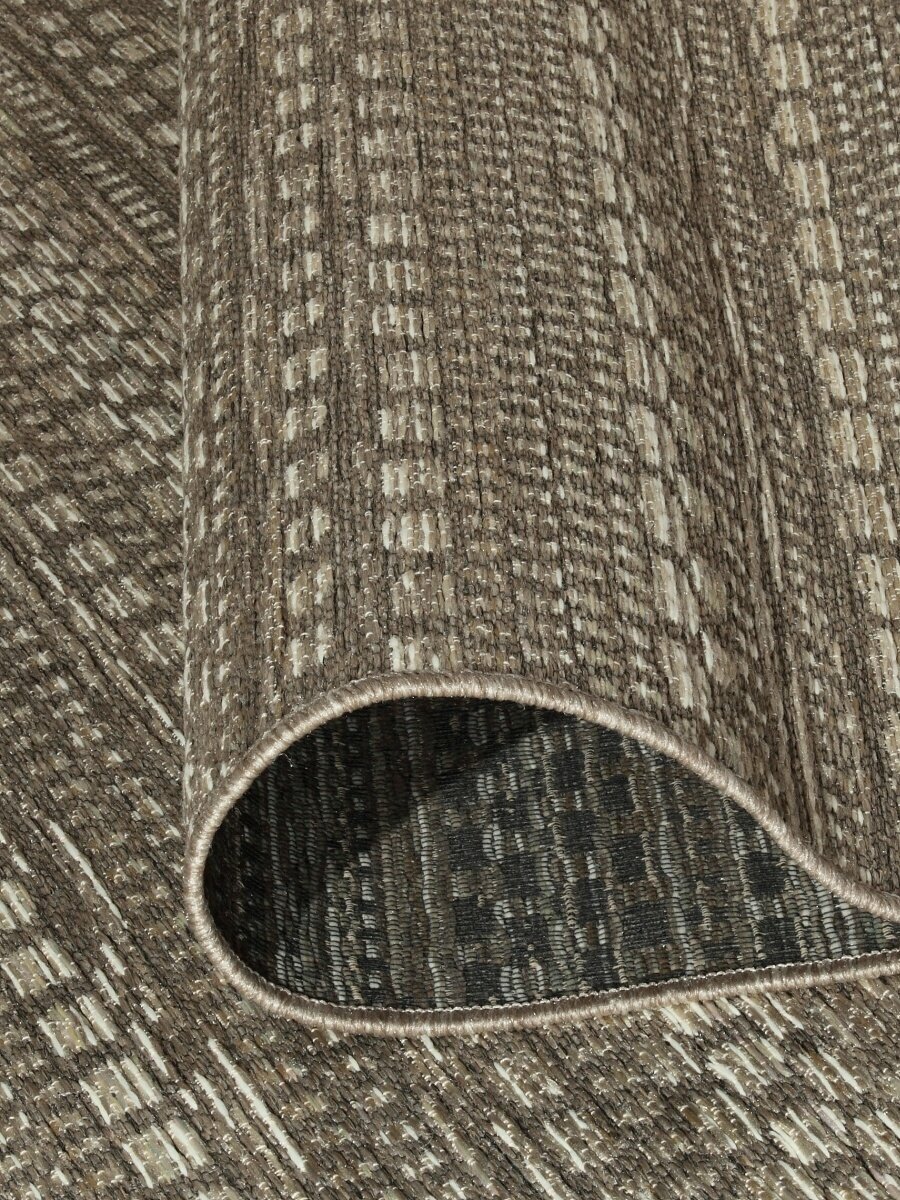 Ковер безворсовый Циновка Brighton 0,8х1,5м бельгийский - фотография № 4