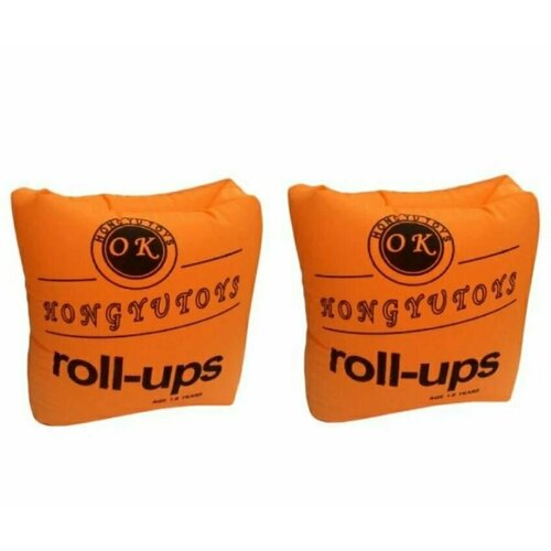 Нарукавники для плавания Roll Ups перекатываются по руке нарукавники для плавания детские 2 пары в комплекте