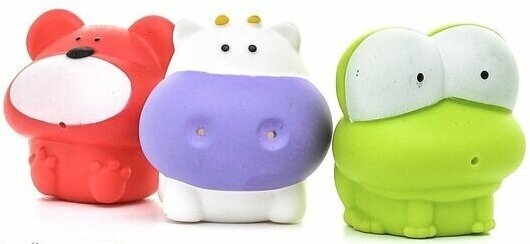 Набор ПВХ для ванной Первые друзья, 3 предмета